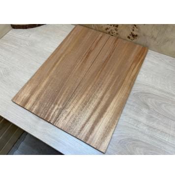 Махагон Кая заготовка на топ Радиал АА 12х190х500 мм - 2 шт. (книжкой)-2