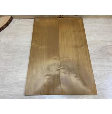 Клён Белый (Печёный) заготовка на топ Смешанный АА 9х168х485 мм - 2 шт.(книжкой)-2