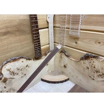 Орех Американский заготовка на топ Тангент А 10х180х540 мм - 2 шт. (книжкой). Изогнут. -4