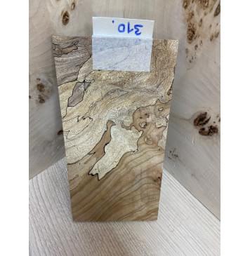 Карагач Корень заготовка накладки на головку грифа Смешанный ААА 6х98х190 мм-2