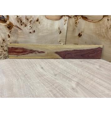 Эбен Красный накладка для электрогитары Смешанный АА 8х80х520 мм-0