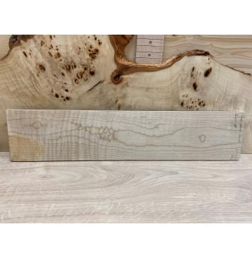 Клён Белый Явор, Волнистый накладка для электрогитары Тангент АА Волна АА 8,5х110х520 мм-2