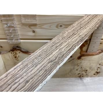 Зебрано "Птичий Глаз" заготовка накладки  для электрогитары Радиал ААА 8х60х580 мм Зебрано "Птичий Глаз" заготовка накладки  для электрогитары Радиал ААА 8х60х580 мм-1