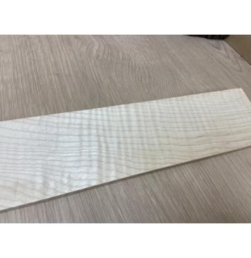 Клён Белый Явор, Волнистый заготовка накладки для электрогитары Смешанный ААА Волна ААА 8х67х535 мм-0
