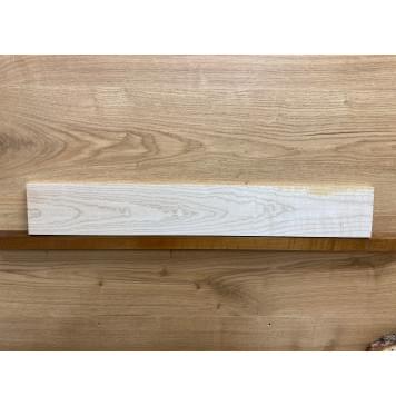 Клён Белый заготовка накладки для электрогитары Тангент ААА 8х75х530мм-2