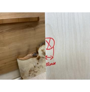 Клён Белый заготовка накладки для электрогитары Смешанный АА 7х90х540мм-2