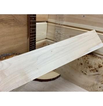 Клён Чёрный заготовка накладки для электрогитары Смешанный АА 9х108х550 мм-0