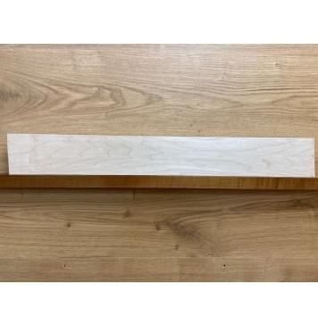 Клён Белый заготовка накладки для электрогитары Тангент ААА 8х70х540мм-0