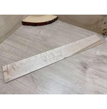 Клён Облачко заготовка накладки для электрогитары Смешанный АА Волна А 7х72х550мм (АКЦИЯ)-1