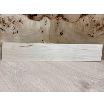 Клён Чёрный заготовка накладки для электрогитары Смешанный АА 7х100х565 мм -1