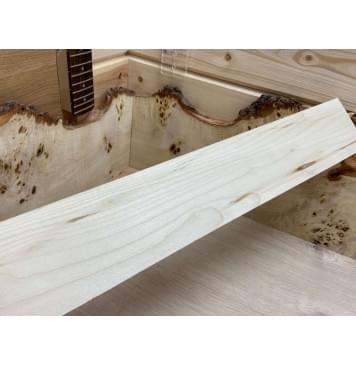 Клён Чёрный заготовка накладки для электрогитары Смешанный АА 8х100х565мм-0