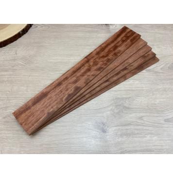 Бубинго заготовка накладки для электрогитары Радиал ААА 7х80х530мм-2