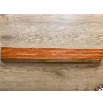 Падук Волнистый заготовка накладки для бас-гитары Радиал АА Волна А 7х70х680мм-2