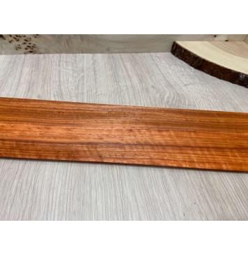 Падук Волнистый заготовка накладки для бас-гитары Радиал АА Волна А 7х70х680мм-1