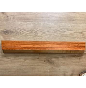 Падук Волнистый заготовка накладки для бас-гитары Радиал АА Волна А 7х70х680мм-2