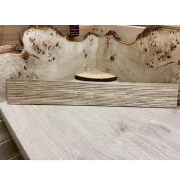 Зебрано заготовка накладки для бас-гитары Радиал АА 9х98х700мм-2