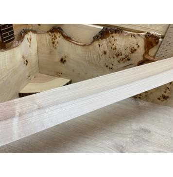 Клён "Чёрный заготовка накладки для бас-гитары Радиал АА 9х78х705 мм -1