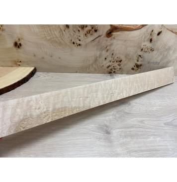Клён "Птичий Глаз" заготовка накладки для бас-гитары 9х70х700мм-2