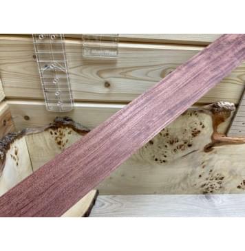 Бубинго заготовка накладки для электрогитары Радиал ААА 9х60х510 мм-0