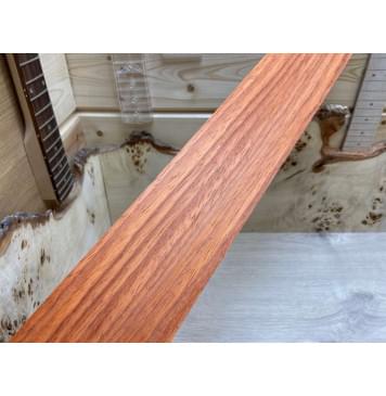 Падук заготовка накладки для бас-гитары Смешанный ААА 9х81х755 мм-0