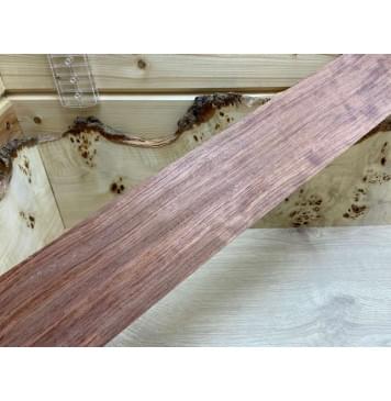 Бубинго заготовка накладки для бас-гитары Радиал ААА 11х90х740 мм-0