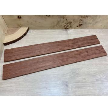 Бубинго заготовка накладки для бас-гитары Радиал ААА 11х90х740 мм-1