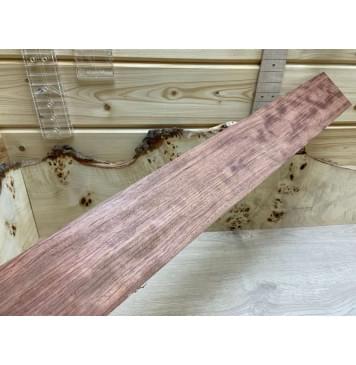 Бубинго заготовка накладки для бас-гитары Радиал ААА 9х99х740 мм-3