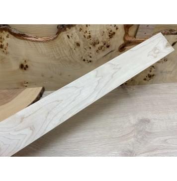 Клён Белый заготовка накладки для электрогитары Тангент ААА 7,5х75х570 мм-1