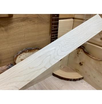 Клён Белый заготовка накладки для электрогитары Смешанный ААА 7,5х75х530 мм-0