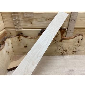 Клён Белый заготовка накладки для электрогитары Смешанный ААА8х70х520 мм-2