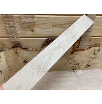 Клён Белый заготовка накладки для электрогитары Тангент ААА 7,5х71х520 мм-1