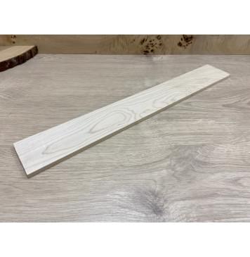 Клён Белый заготовка накладки для электрогитары Тангент ААА 7х71х520 мм-3