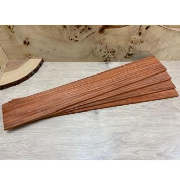 Падук заготовка накладки для бас-гитары Радиал АА 10х105х725 мм-1