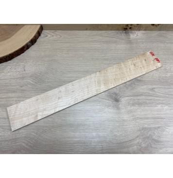 Клён Облачко заготовка накладки для электрогитары Смешанный АА Волна А 8х72х525 мм -4