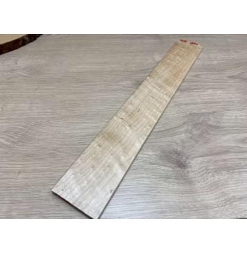 Клён Облачко заготовка накладки для электрогитары Смешанный АА Волна А 8х72х525 мм -2