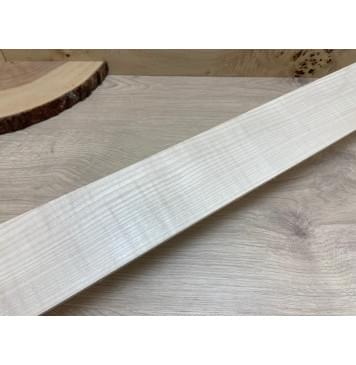 Клён Белый заготовка накладки для электрогитары Радиал АА 7,5х78х540 мм-0