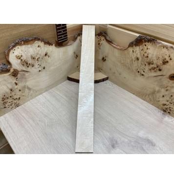 Клён Белый Явор, Волнистый заготовка накладки электрогитары Смешанный ААА Волна А 9х64х600 мм-2