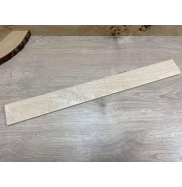 Клён Белый Явор, Волнистый заготовка накладки электрогитары Смешанный ААА Волна А 9х64х600 мм-5