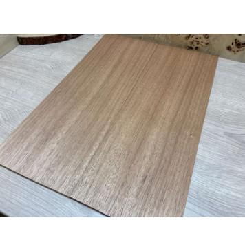 Махагон Кая заготовка на топ Радиал АА 7,5х176х500 мм - 2шт. (книжкой)-1