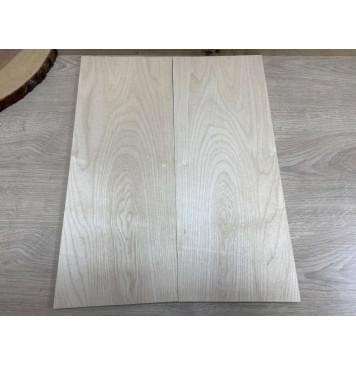 Клён Белый заготовка на топ Тангент ААА 13х194х485 мм - 2шт. (книжкой)-2