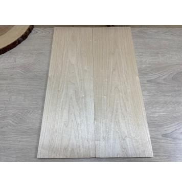 Клён Белый заготовка на топ Тангент АА 11х166х515 мм - 2шт. (книжкой)-2