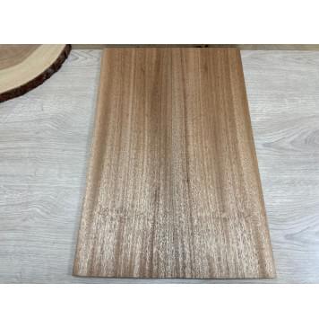 Махагон Кая заготовка на топ Радиал АА 13х177х525 мм - 2 шт. (книжкой)-1