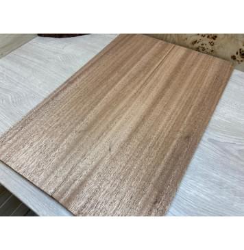 Махагон Кая заготовка на топ Радиал АА 20х175х530 мм - 2 шт. (книжкой)-0