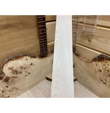 Клён Белый заготовка накладки для электрогитары Смешанный ААА 8х77х550 мм-0