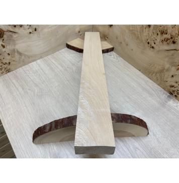 Клён Белый заготовка грифа для Безголовой гитары Смешанный ААА 29х73х610 мм-0