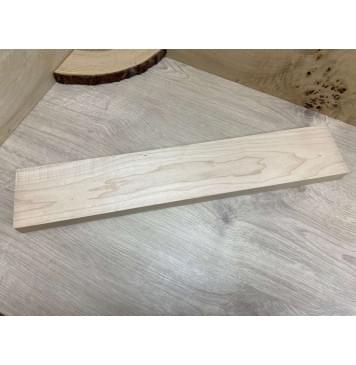 Клён Белый заготовка грифа для Безголовой гитары Тангент ААА 28х103х565 мм-2