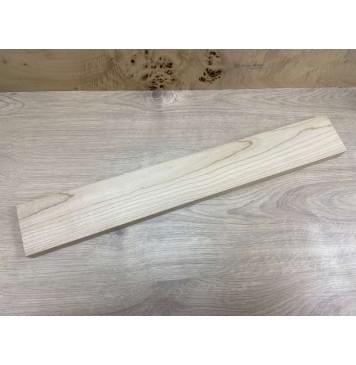 Клён Белый заготовка грифа для Безголовой гитары Смешанный АА 25х86х595 мм-2