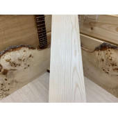 Клён Белый заготовка грифа для Безголовой гитары Смешанный ААА 25х103х595 мм