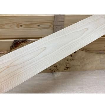 Клён Белый заготовка грифа для Безголовой гитары Смешанный ААА 25х103х595 мм-3