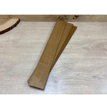 Клён Печёный 180 гр заготовка накладки для электрогитары Радиал АА 9х73х520 мм-1